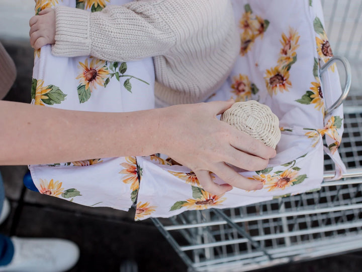 Bambella Designs Universal Padded Trolley Liner |Sunny Days