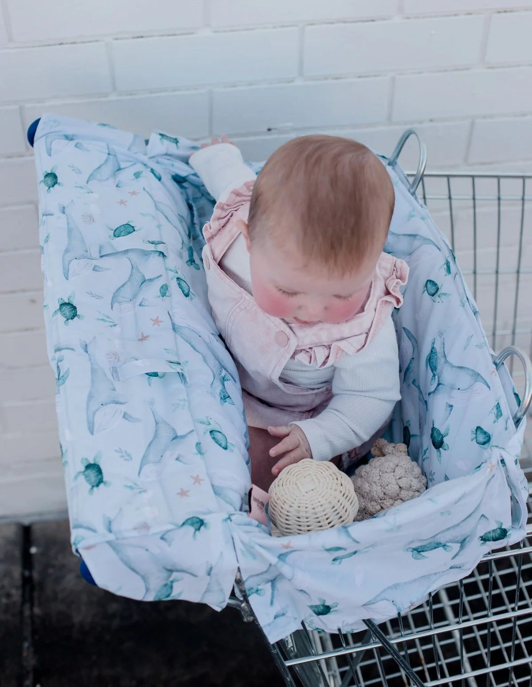 Bambella Designs Universal Padded Trolley Liner | Turtle Bay