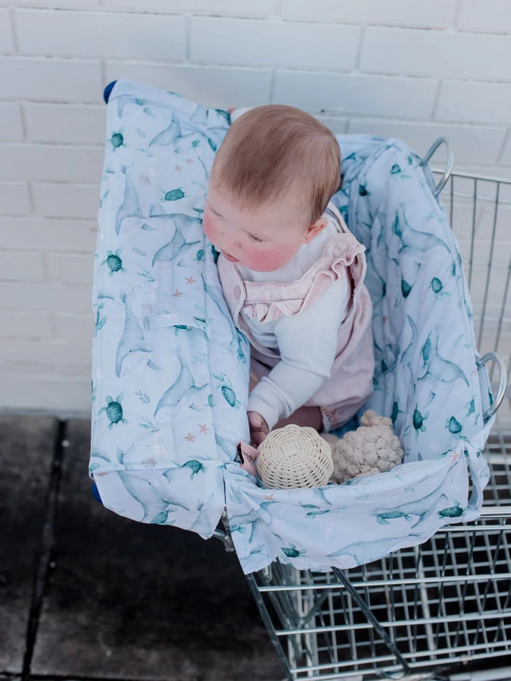 Bambella Designs Universal Padded Trolley Liner | Turtle Bay