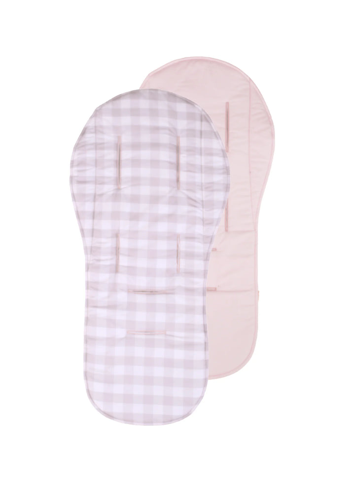 Bambella Designs Universal Pram Liner | Blush Gingham