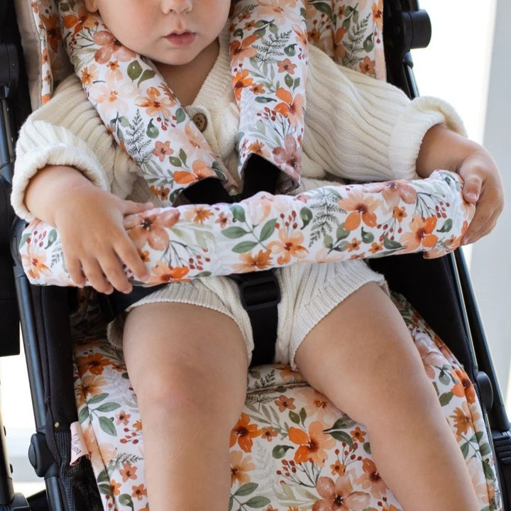 Bambella Designs Pram Bar Cover | Bloom
