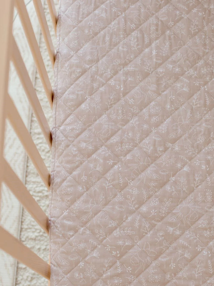 Bambella Designs Waterproof Cot Sheet | Bee Kind