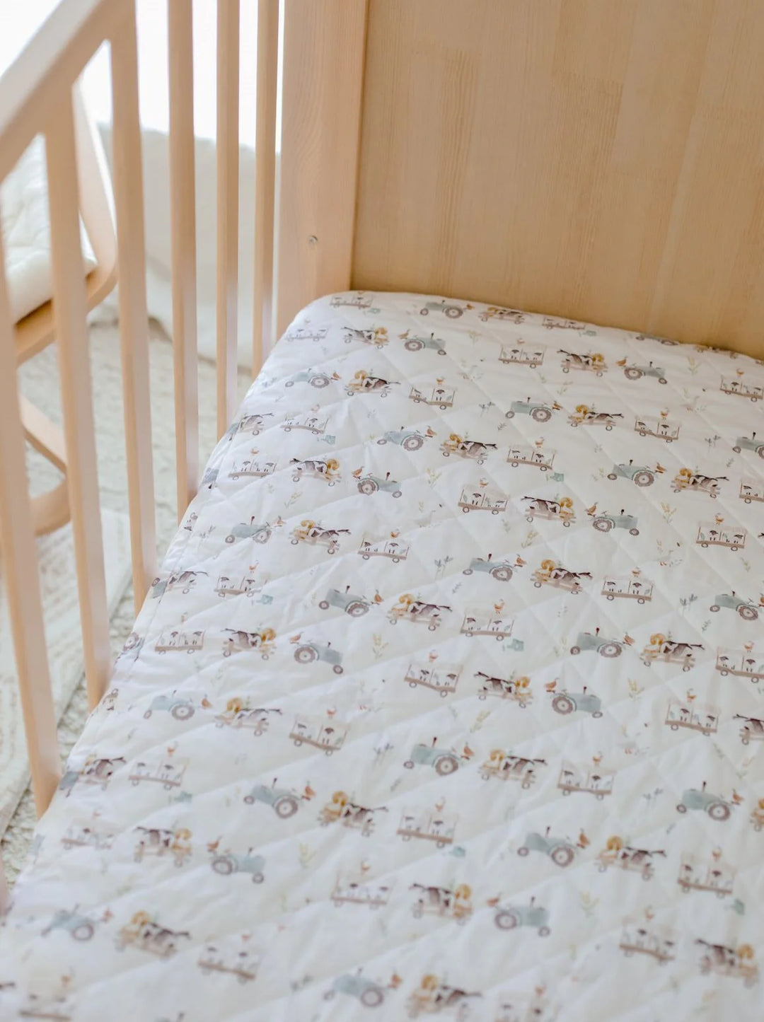 Bambella Designs Waterproof Cot Sheet | Oakwood Farm