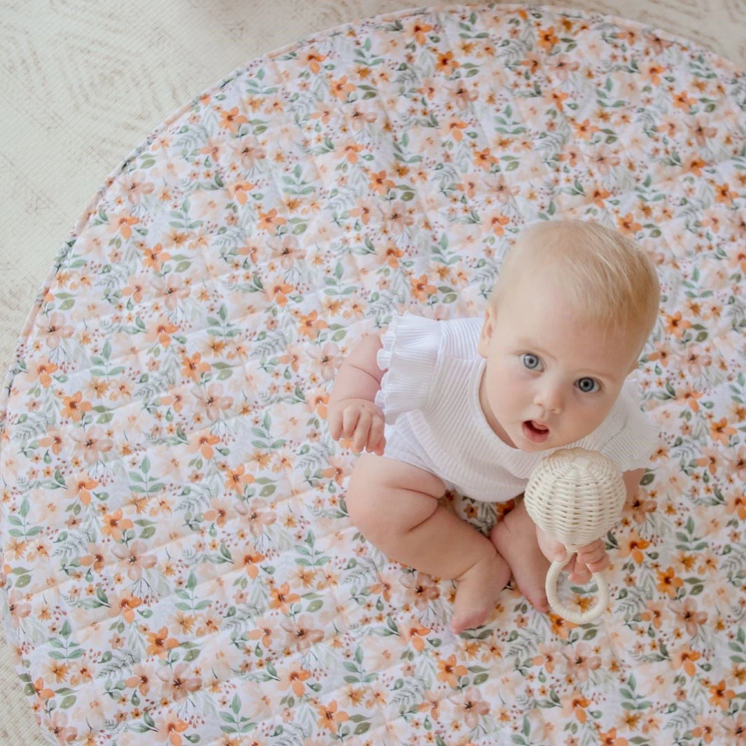 Bambella Designs Waterproof Padded Play Mat | Bloom