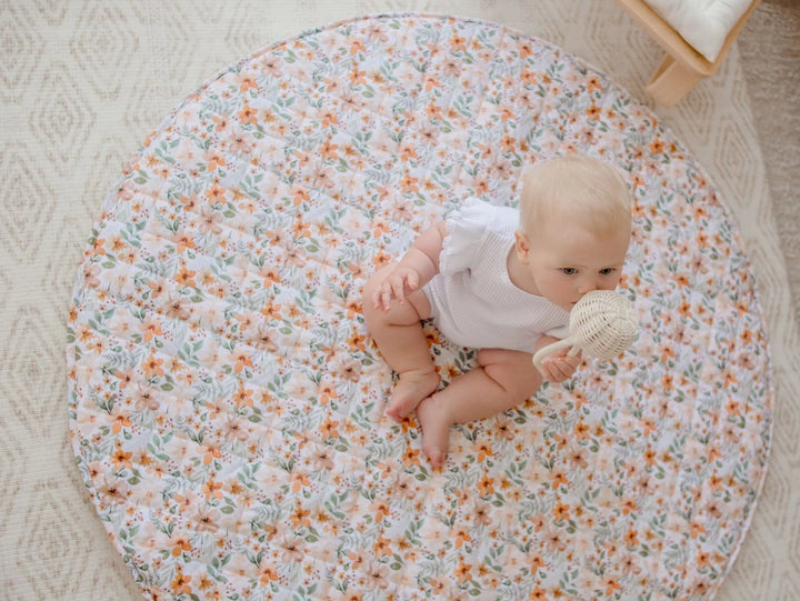 Bambella Designs Waterproof Padded Play Mat | Bloom