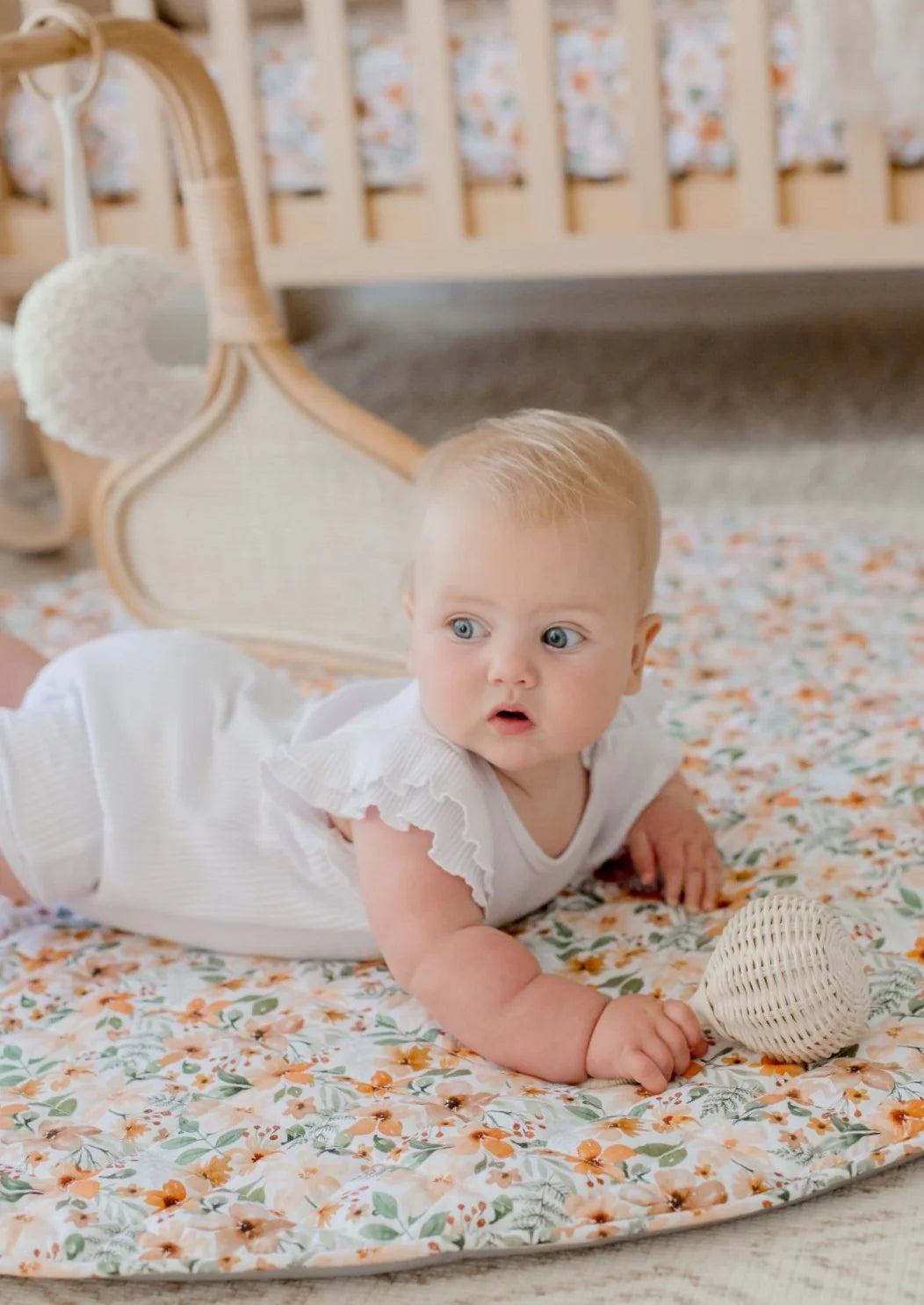 Bambella Designs Waterproof Padded Play Mat | Bloom