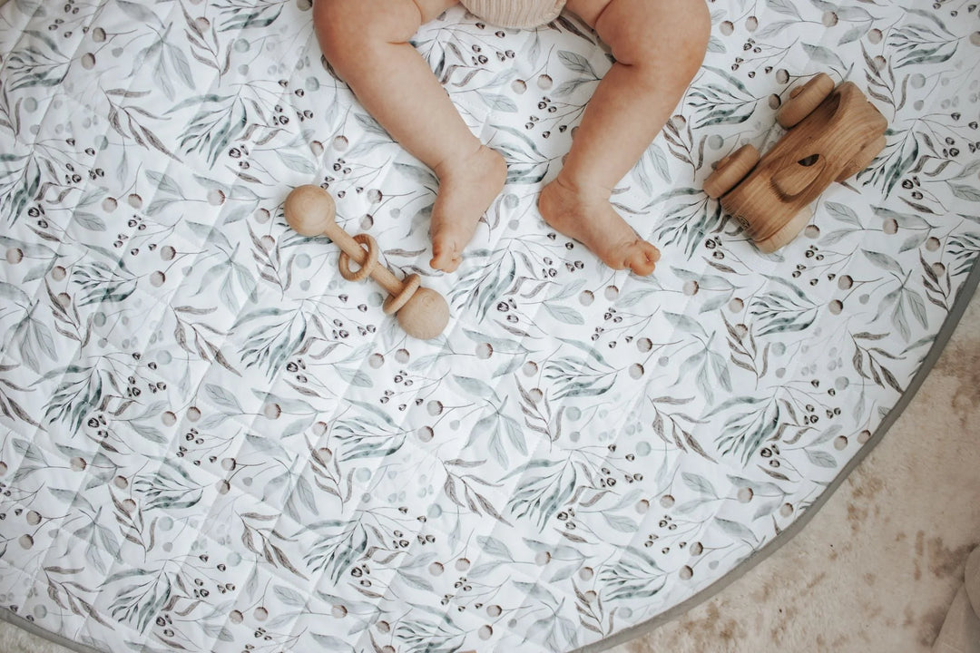 Bambella Designs Waterproof Padded Play Mat | Botanical