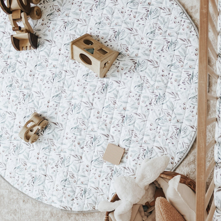Bambella Designs Waterproof Padded Play Mat | Botanical