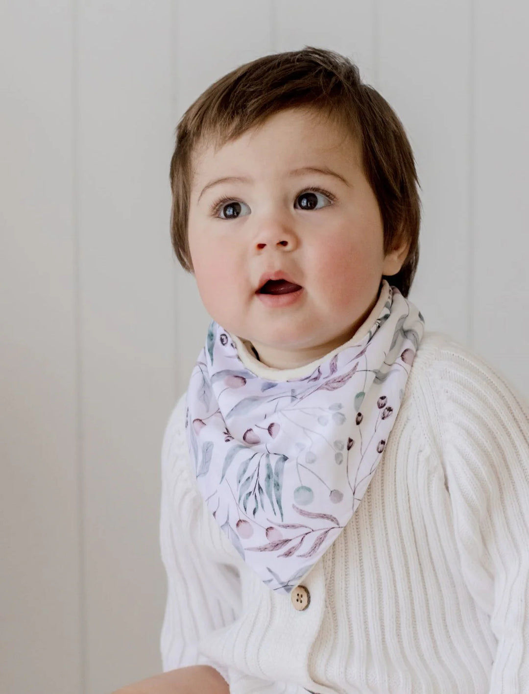 Bambella Designs Bandana Bibs 2 Pack | Botanical & Lagoon