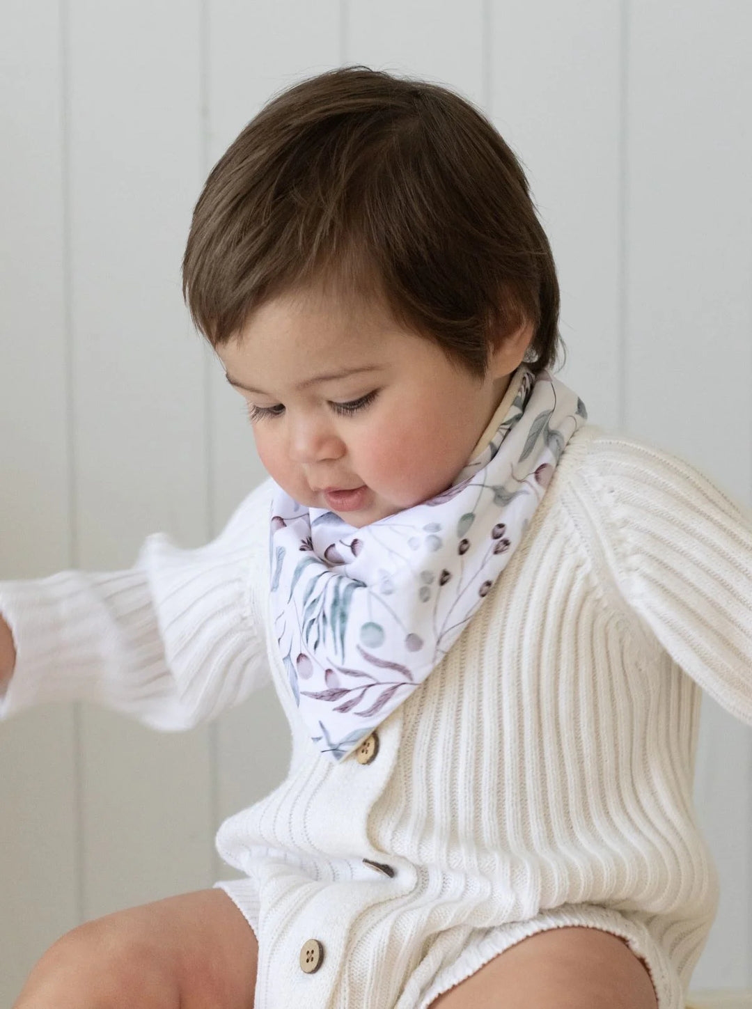 Bambella Designs Bandana Bibs 2 Pack | Botanical & Lagoon