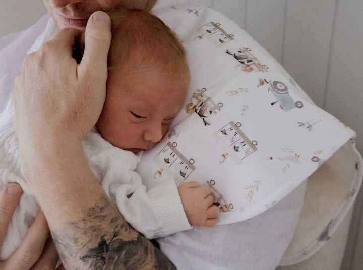 Bambella Designs Burp Cloth 2 Pack | Oakwood Farm & Latte