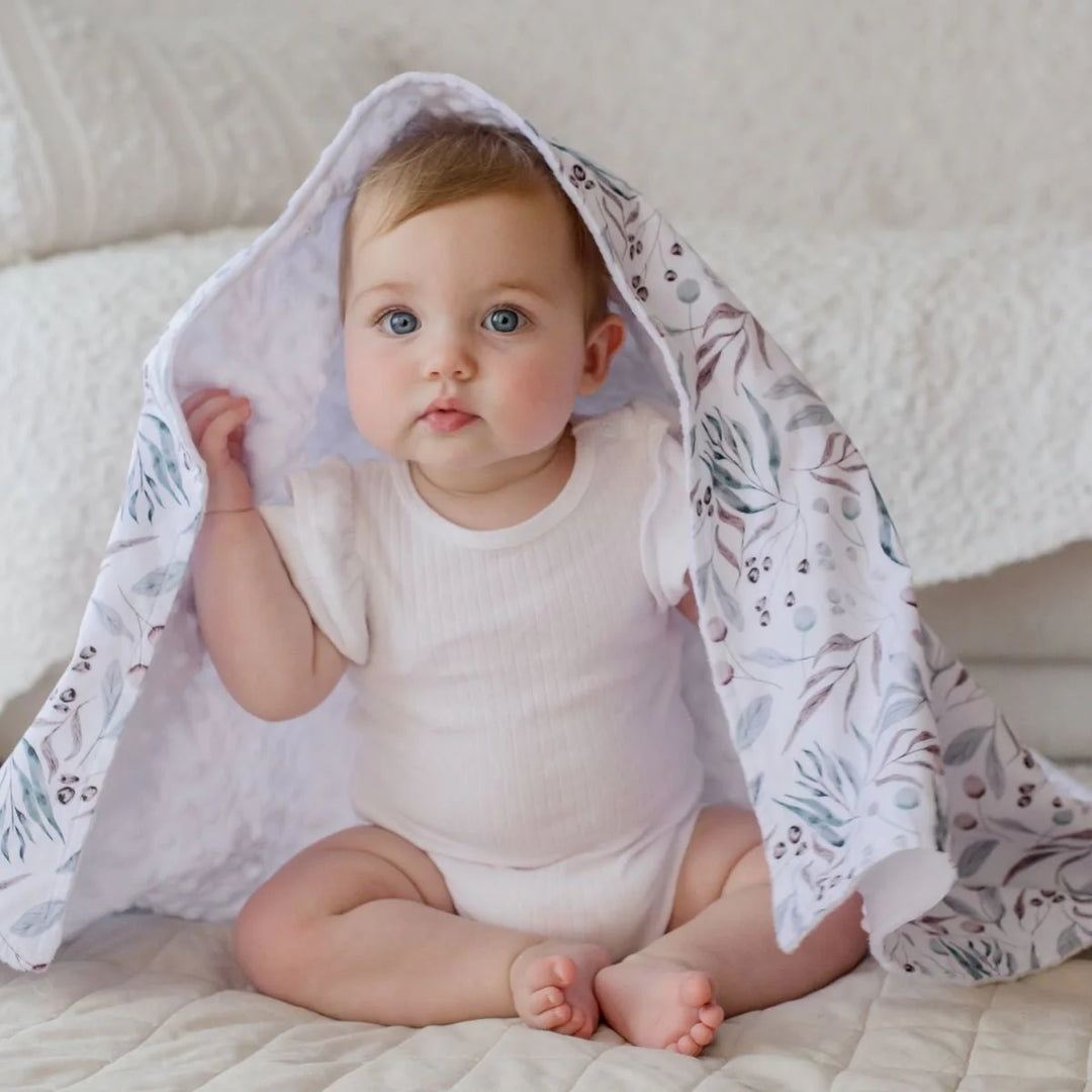 Bambella Designs Snuggle Blanket | Botanical