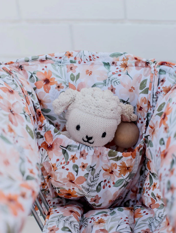 Bambella Designs Universal Padded Trolley Liner |Bloom