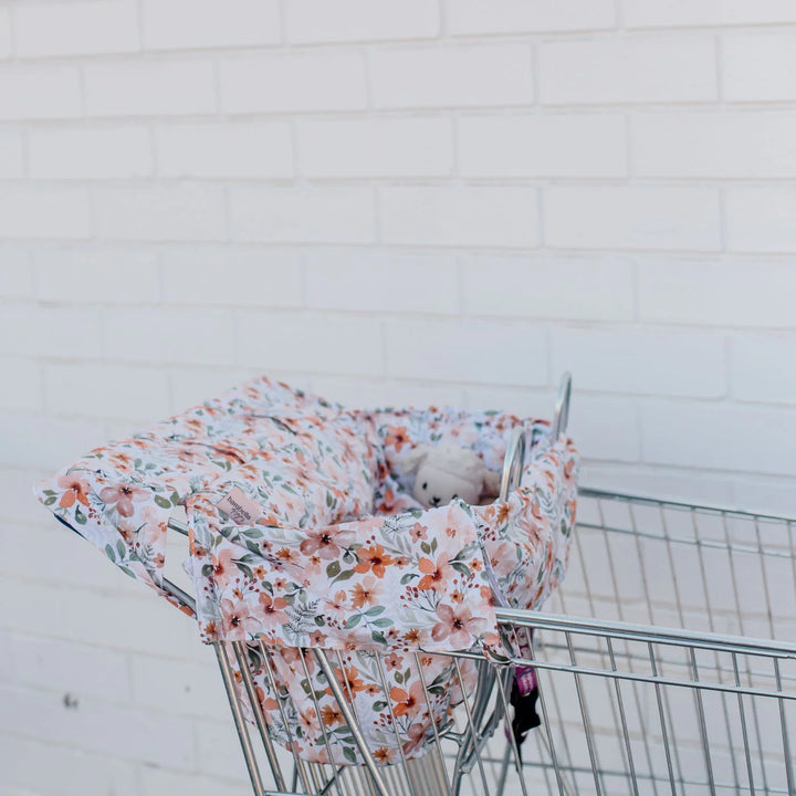 Bambella Designs Universal Padded Trolley Liner |Bloom