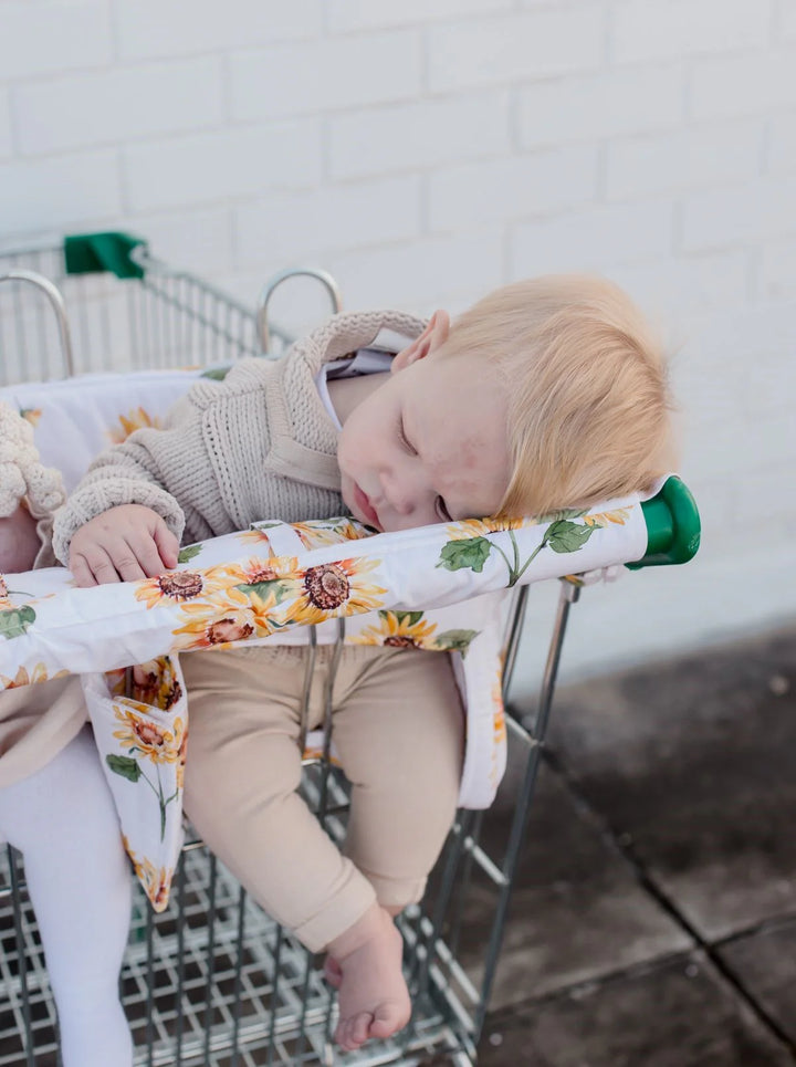Bambella Designs Universal Padded Trolley Liner |Sunny Days