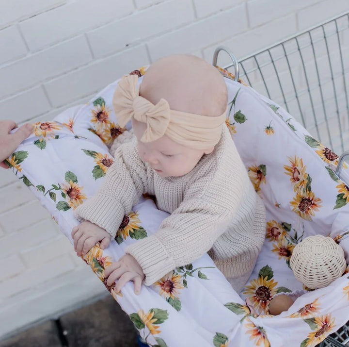 Bambella Designs Universal Padded Trolley Liner |Sunny Days