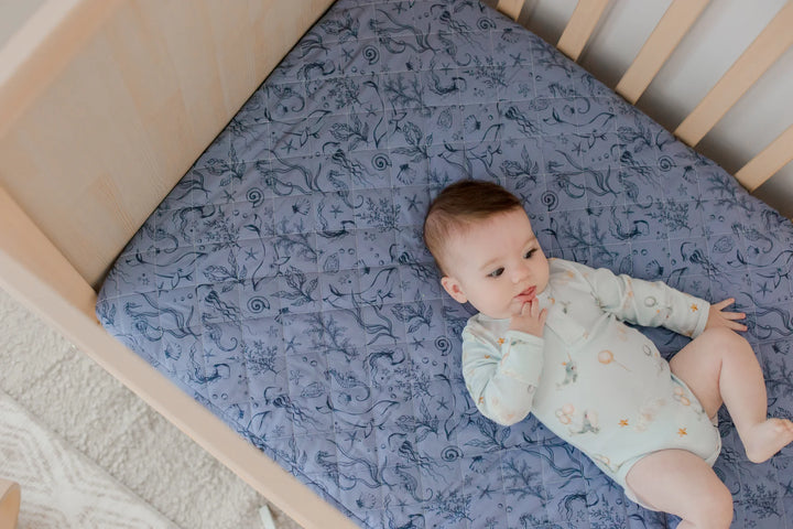 Bambella Designs Waterproof Cot Sheet | Under the Sea