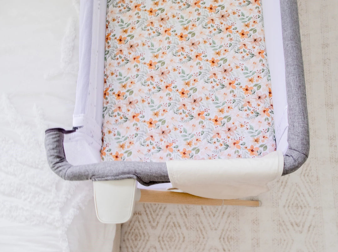 Bambella Designs Co-Sleeper Fitted Waterproof Sheet | Bloom