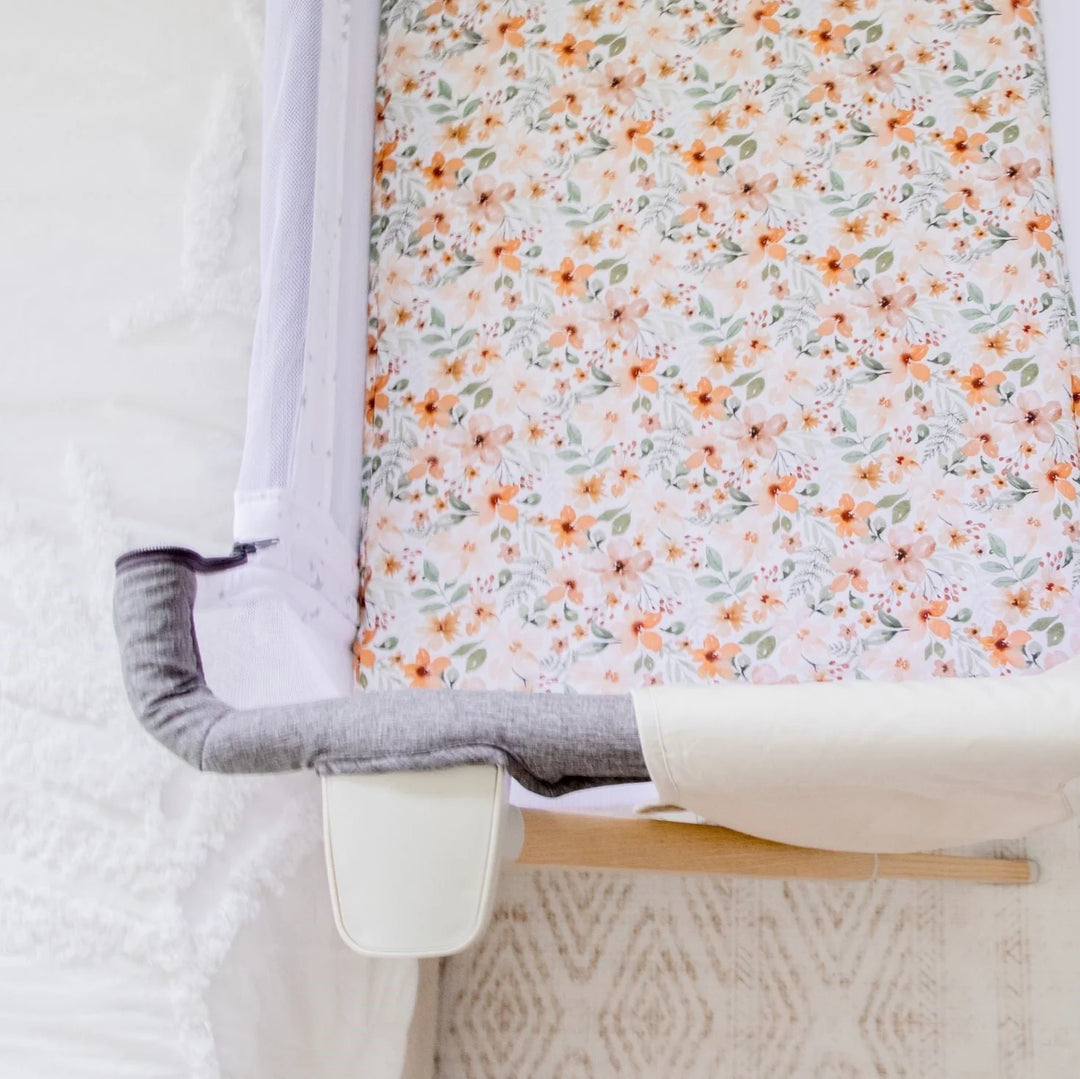 Bambella Designs Co-Sleeper Fitted Waterproof Sheet | Bloom