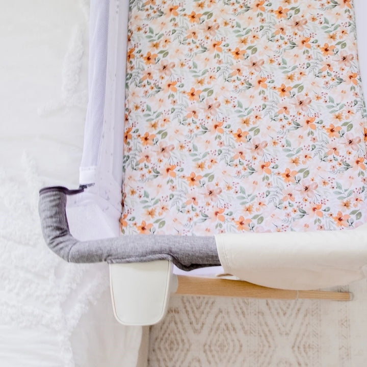 Bambella Designs Co-Sleeper Fitted Waterproof Sheet | Bloom