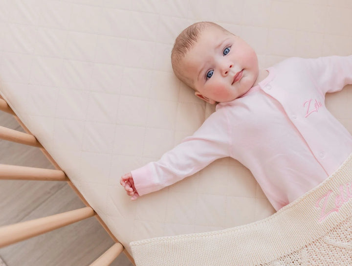 Bambella Designs Waterproof Cot Sheet | Oat