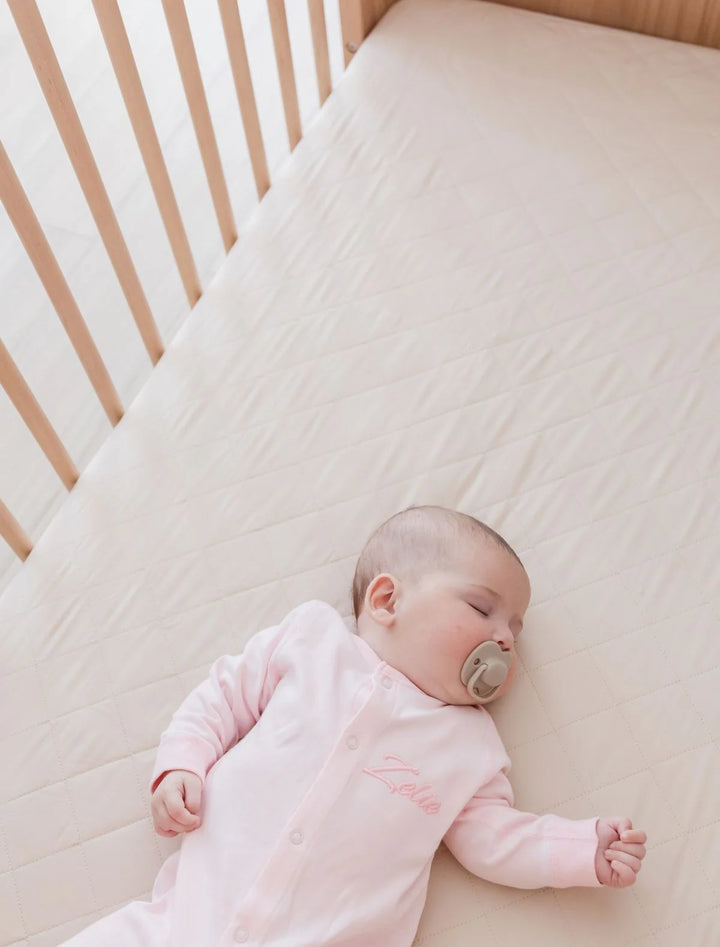 Bambella Designs Waterproof Cot Sheet | Oat