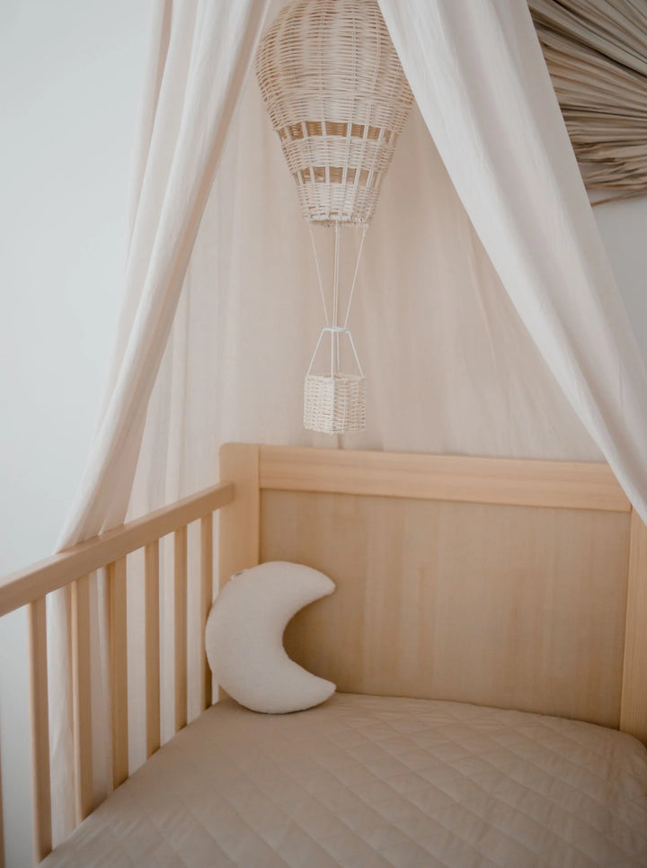Bambella Designs Waterproof Cot Sheet | Oat