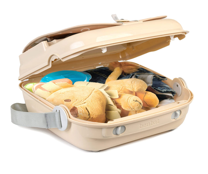 YummiGo Portable Booster+ Seat - Cashmere Beige (BB518)