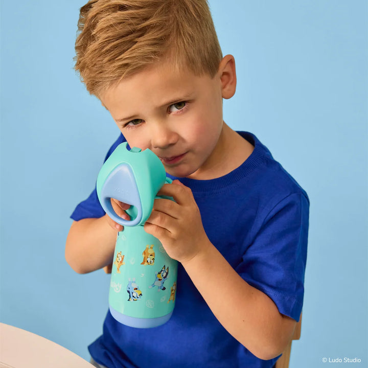 B.box  Insulated Drink Bottle 350mL - Bluey Playtime