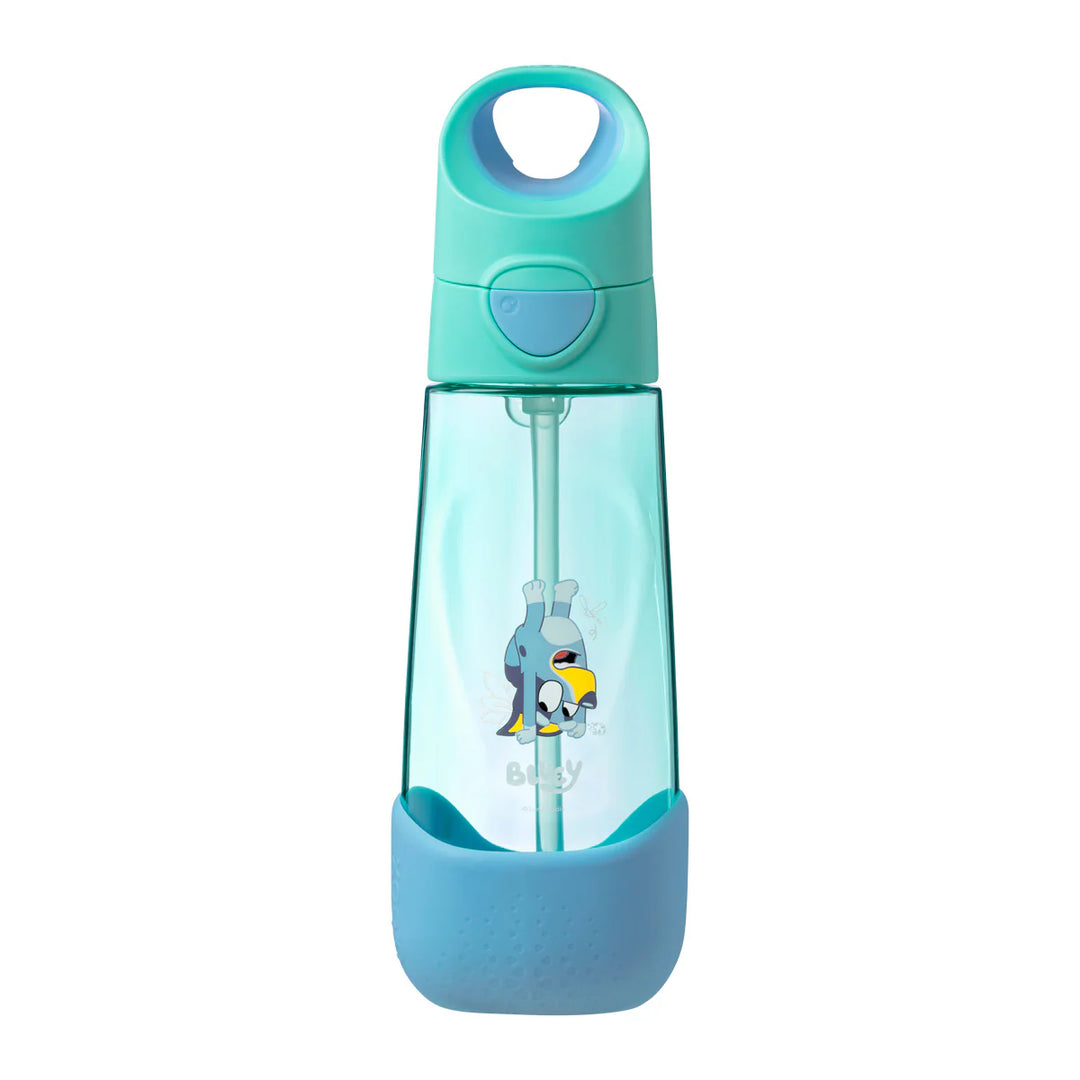 B.box Tritan Drink Bottle 600mL - Bluey playtime