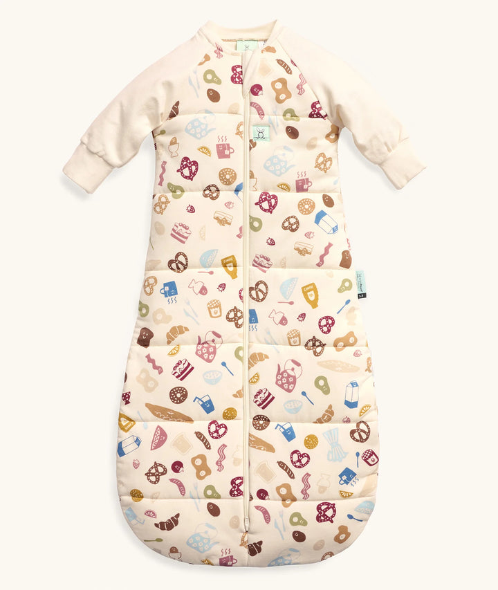 ergoPouch Jersey Sleeping Bag 3.5 TOG Sleeved - Bon Appetit