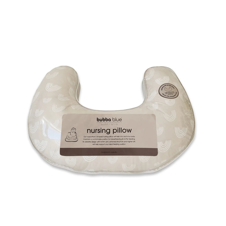 Bubba Blue Nordic Nursing Pillow Sand/Grey