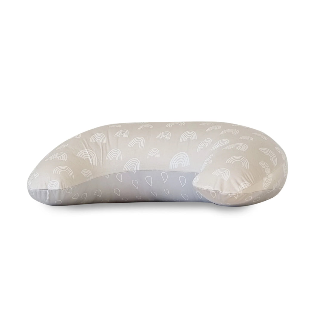 Bubba Blue Nordic Nursing Pillow Sand/Grey