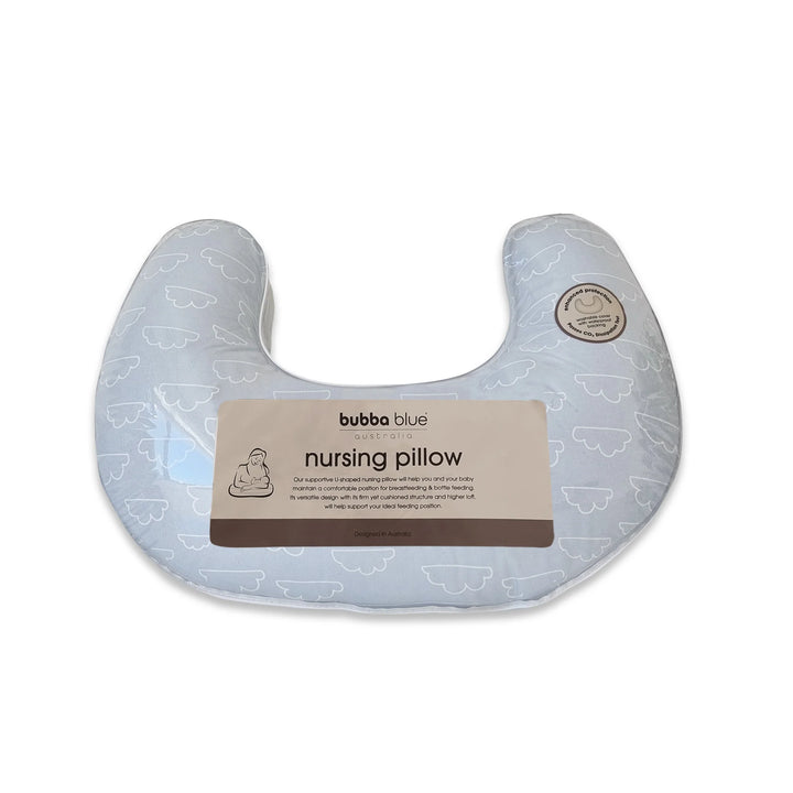 Bubba Blue Nordic Nursing Pillow Sky/Min