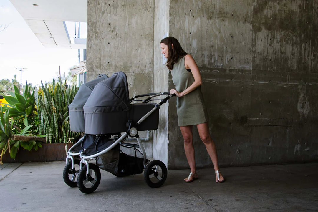 Bumbleride Bassinet for Indie Twin - Dawn Grey