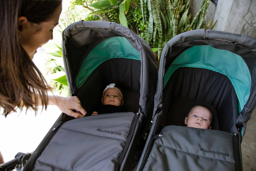 Bumbleride Bassinet for Indie Twin - Dawn Grey