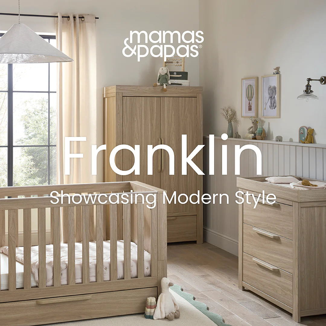 Mamas & Papas Franklin Dresser Changer - Light Oak