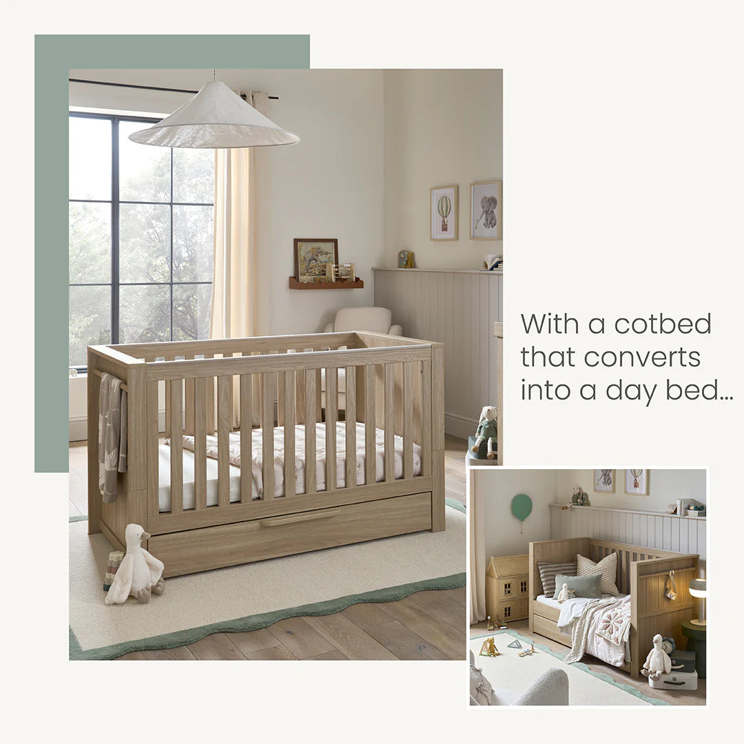 Mamas & Papas Franklin Dresser Changer - Light Oak