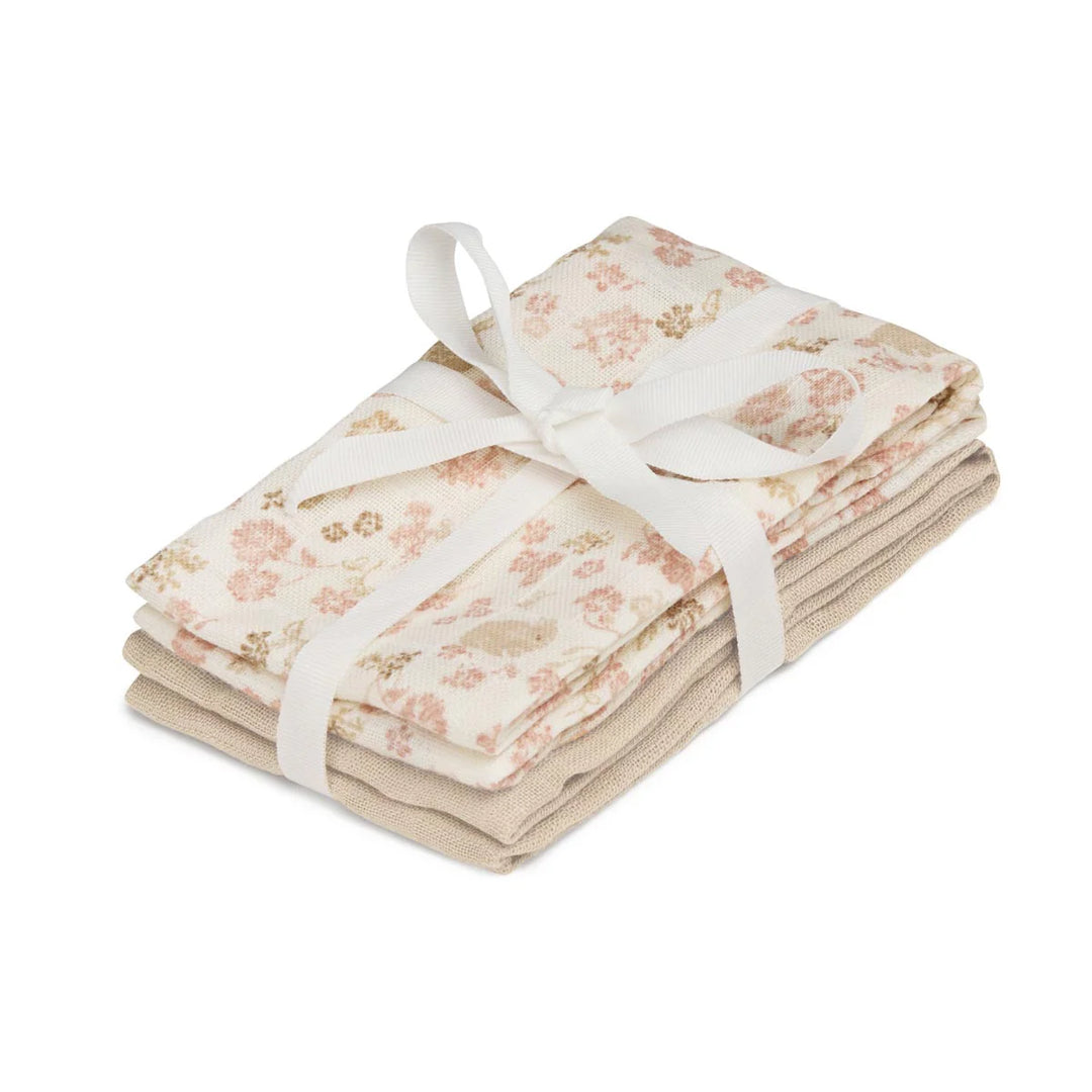 Cam Cam Copenhagen 4 Pack Muslin Wash Cloth - Augusta