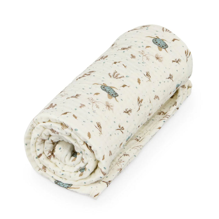 Cam Cam Copenhagen Muslin Blanket - Sea Garden