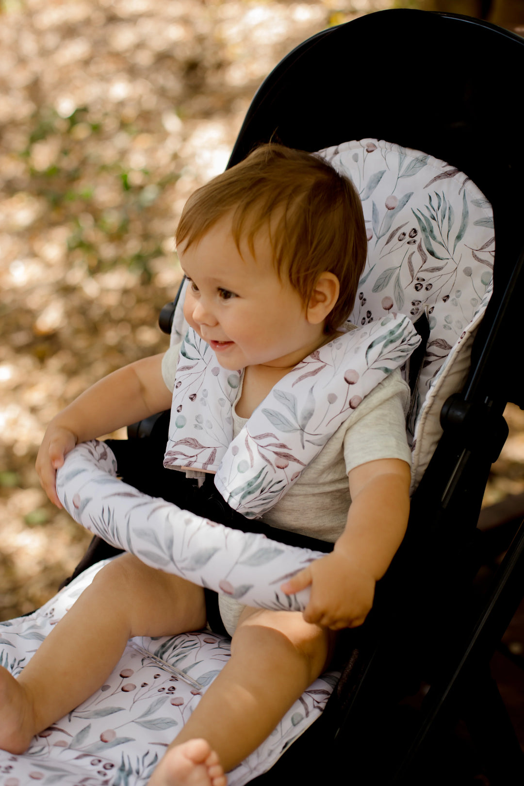 Bambella Designs Harness Covers | Botanical