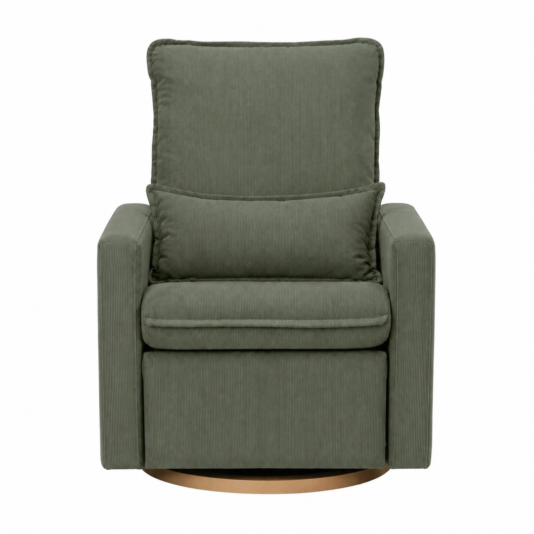 Il Tutto Frankie Electric Recliner/Glider Chair - Olive Corduroy (QLD Exclusive)