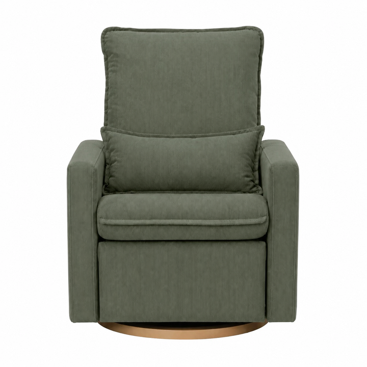 Il Tutto Frankie Electric Recliner/Glider Chair - Olive Corduroy (QLD Exclusive)