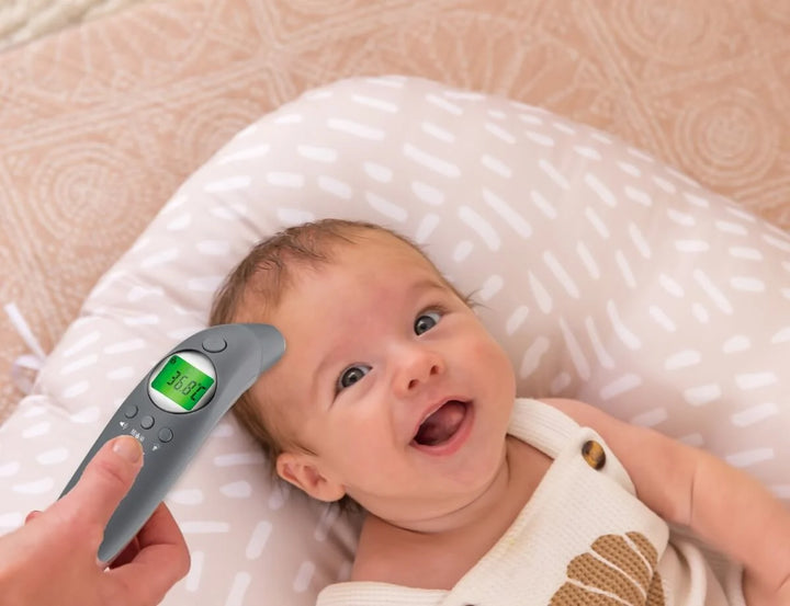 Cherub Baby 4 IN 1 INFRARED DIGITAL EAR AND FOREHEAD THERMOMETER - SLATE