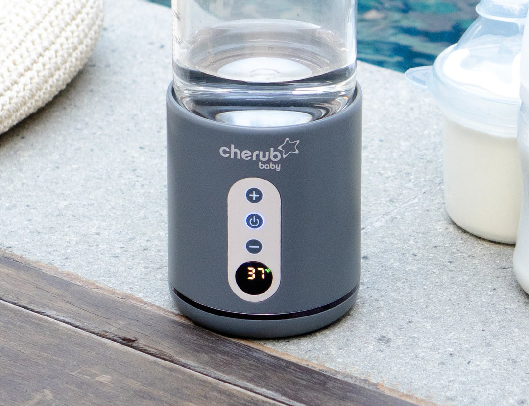 Cherub Baby ANYWHERE PORTABLE BOTTLE WARMER PRO - SLATE