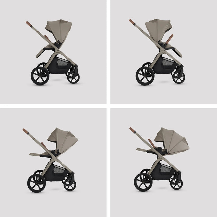 Silver Cross Cove with Carrycot (6 Piece) - Champagne