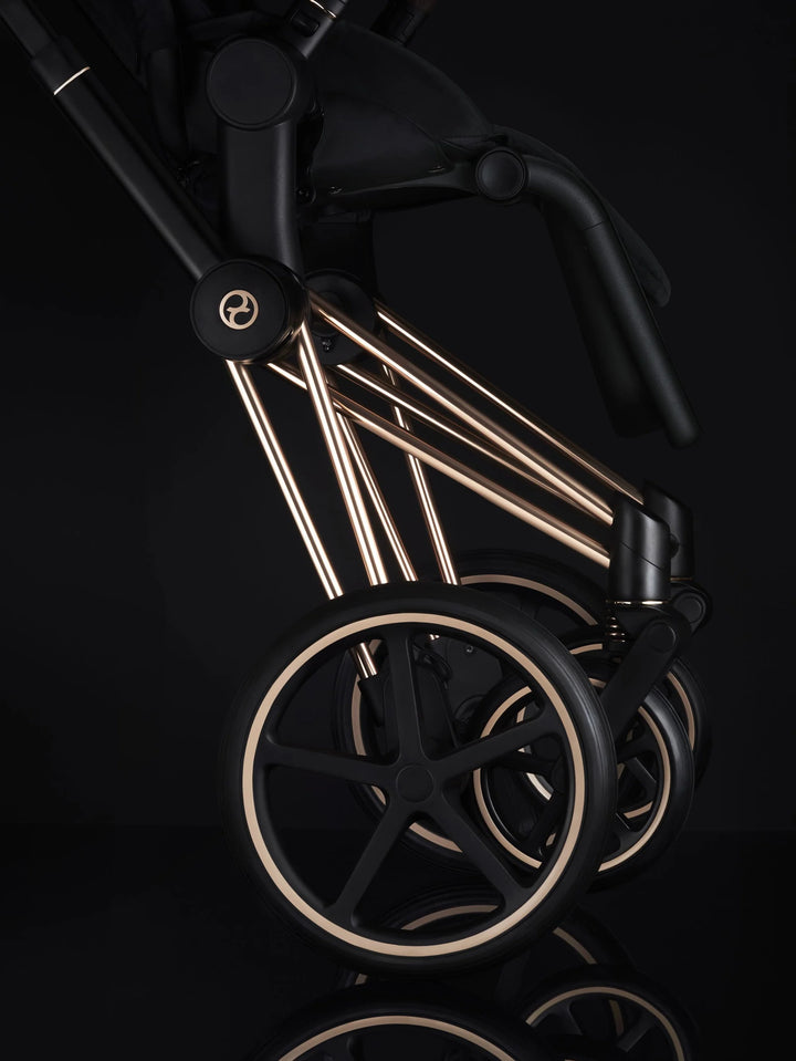 Cybex Priam Pram Chassis + Seat frame 2022.- Rose Gold
