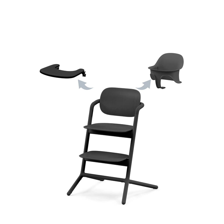 Cybex Lemo Training Tower Bundle - Stunning Black