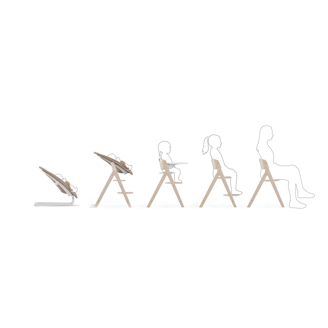 CYBEX Click & Fold 3-in-1 - Light Natural