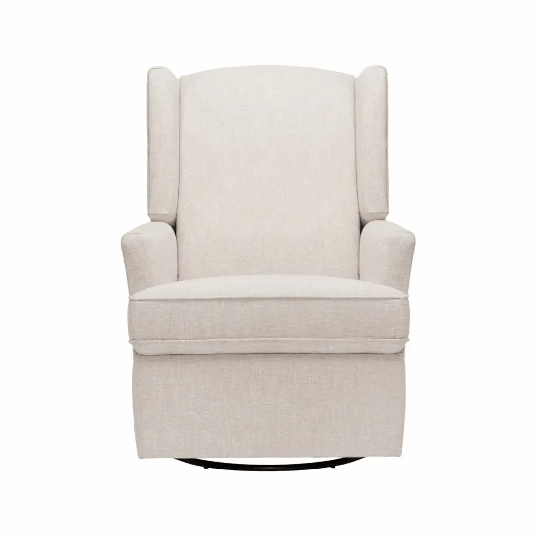iL Tutto Chelsea Recliner Glider Nursery Chair in Egg Shell